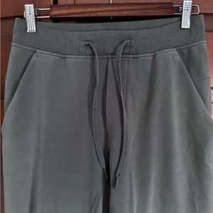 Lululemon City Jogger Olive Green Drawstring